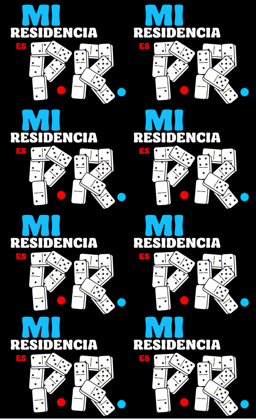 Mi Residencia/BadBunny Gang Sheet