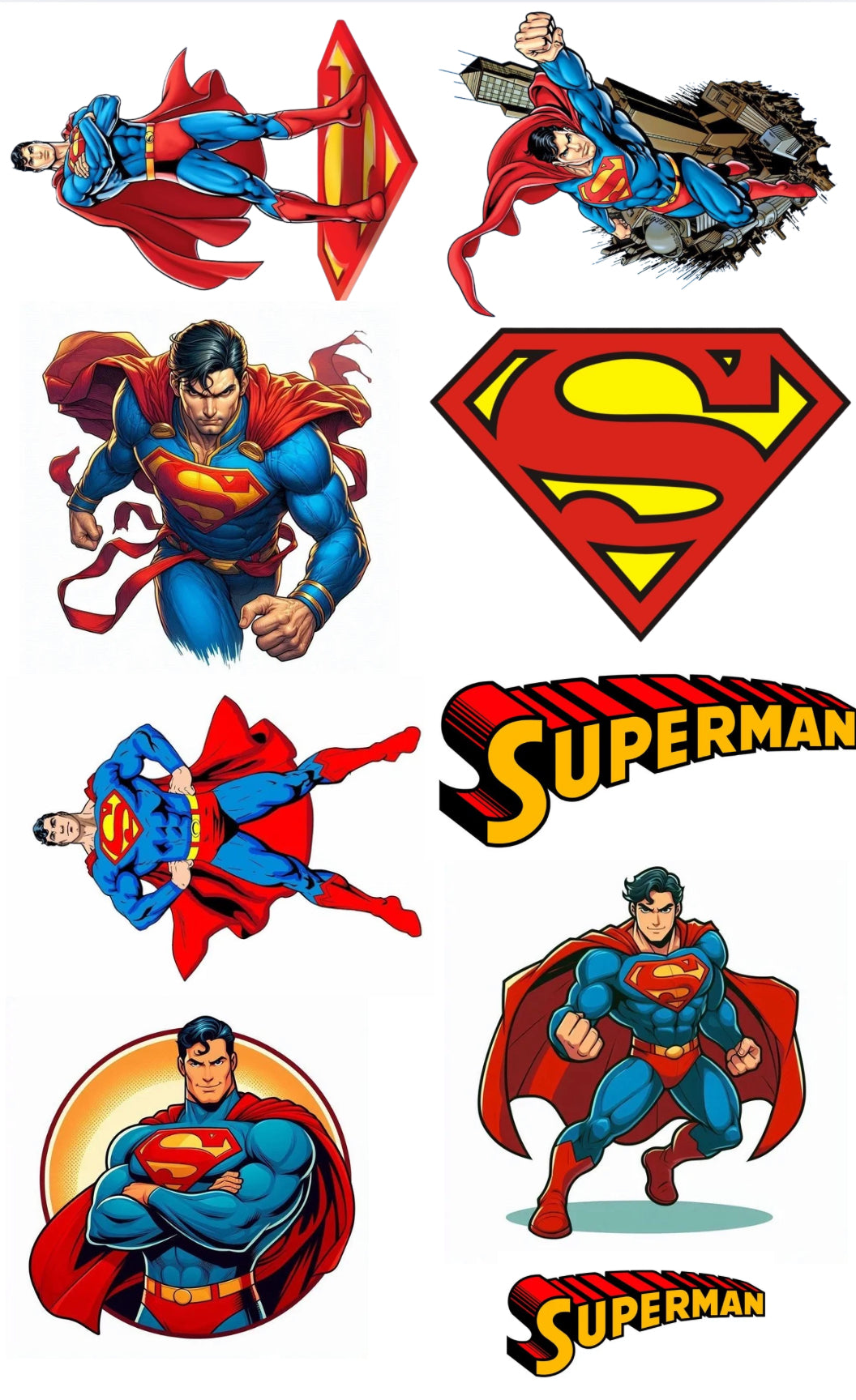 Superman Gang Sheet