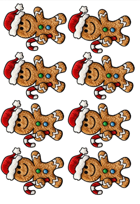 Jengibre 2 Tejido de Navidad