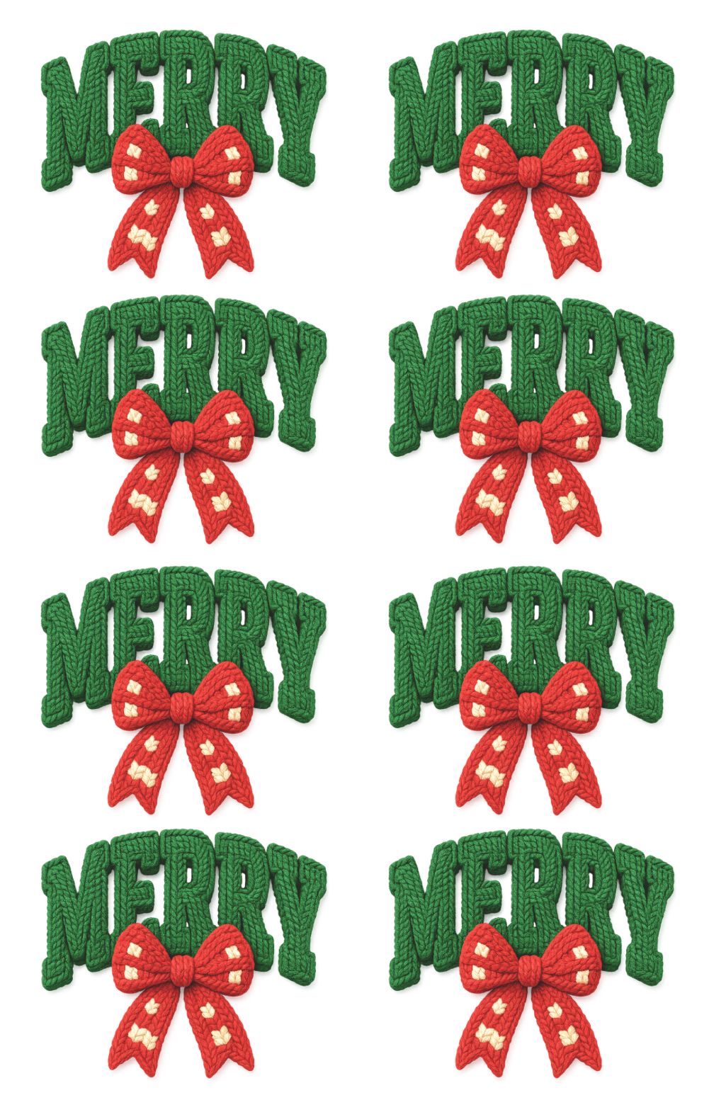 Merry Lazo Tejido de Navidad