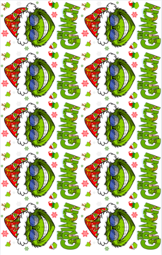 GRINCH GANG SHEET