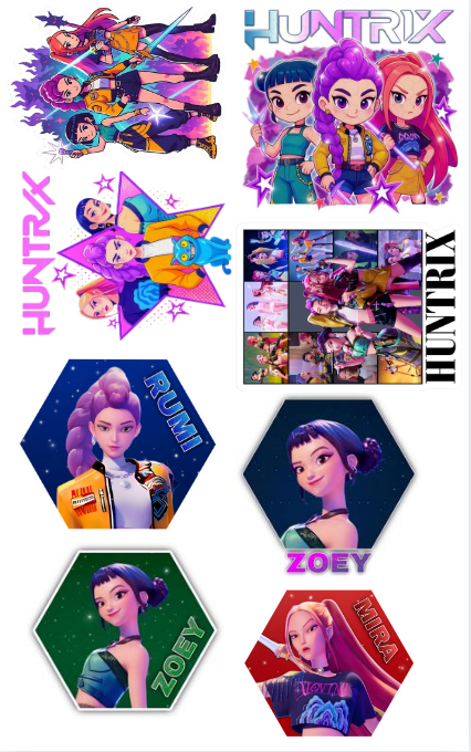 HUNTRIX GANG SHEET