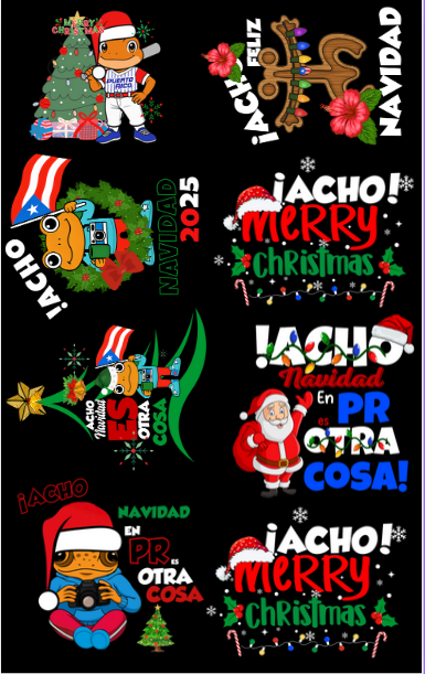 ACHO! MERRY CHRISTMAS