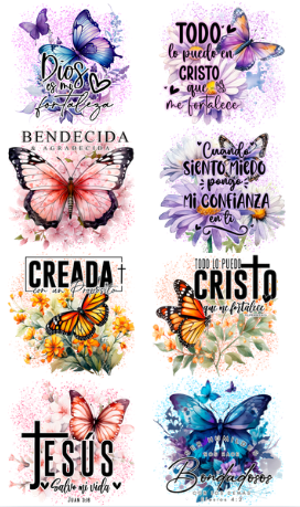 Cristiana Mariposas Mixtas