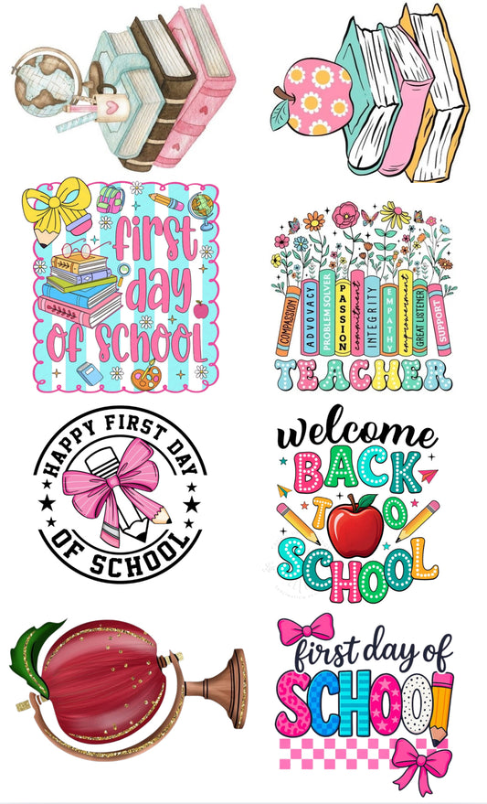 BACK TO SCHOOL GANG SHEET