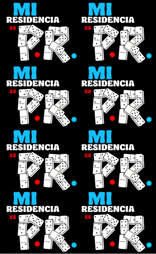 Mi Residencia/BadBunny Gang Sheet