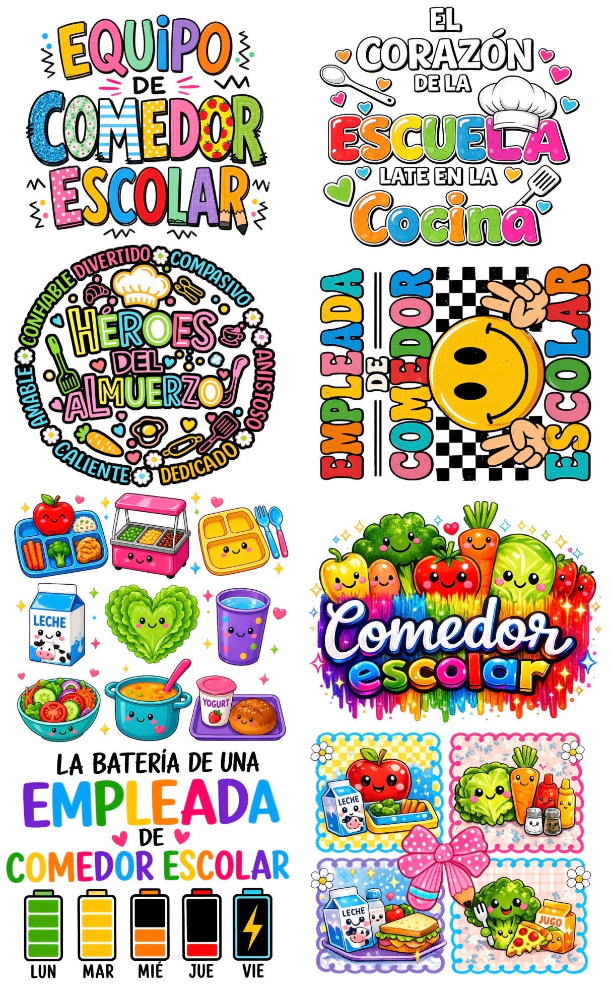 Empleada de comedor escolar