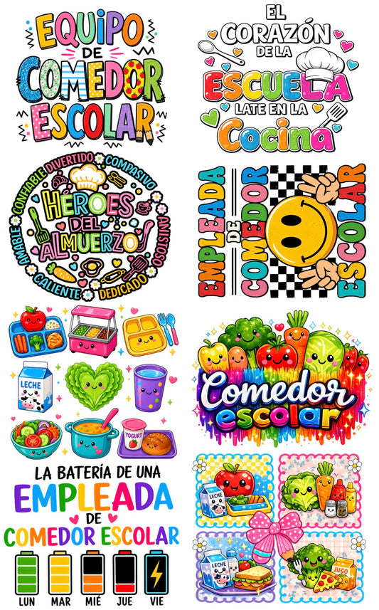 Empleada de comedor escolar