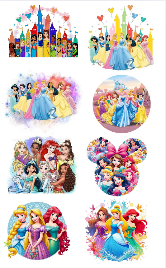 Princess Gang Sheet