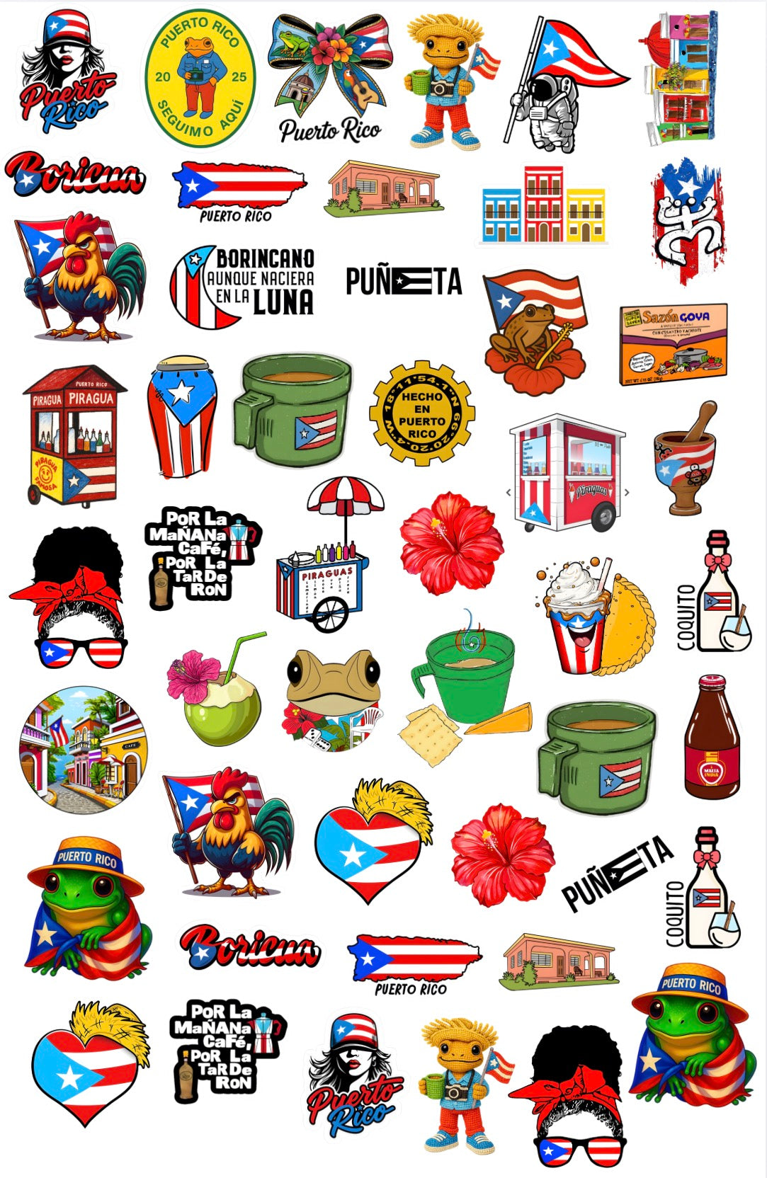 Logos Boricuas