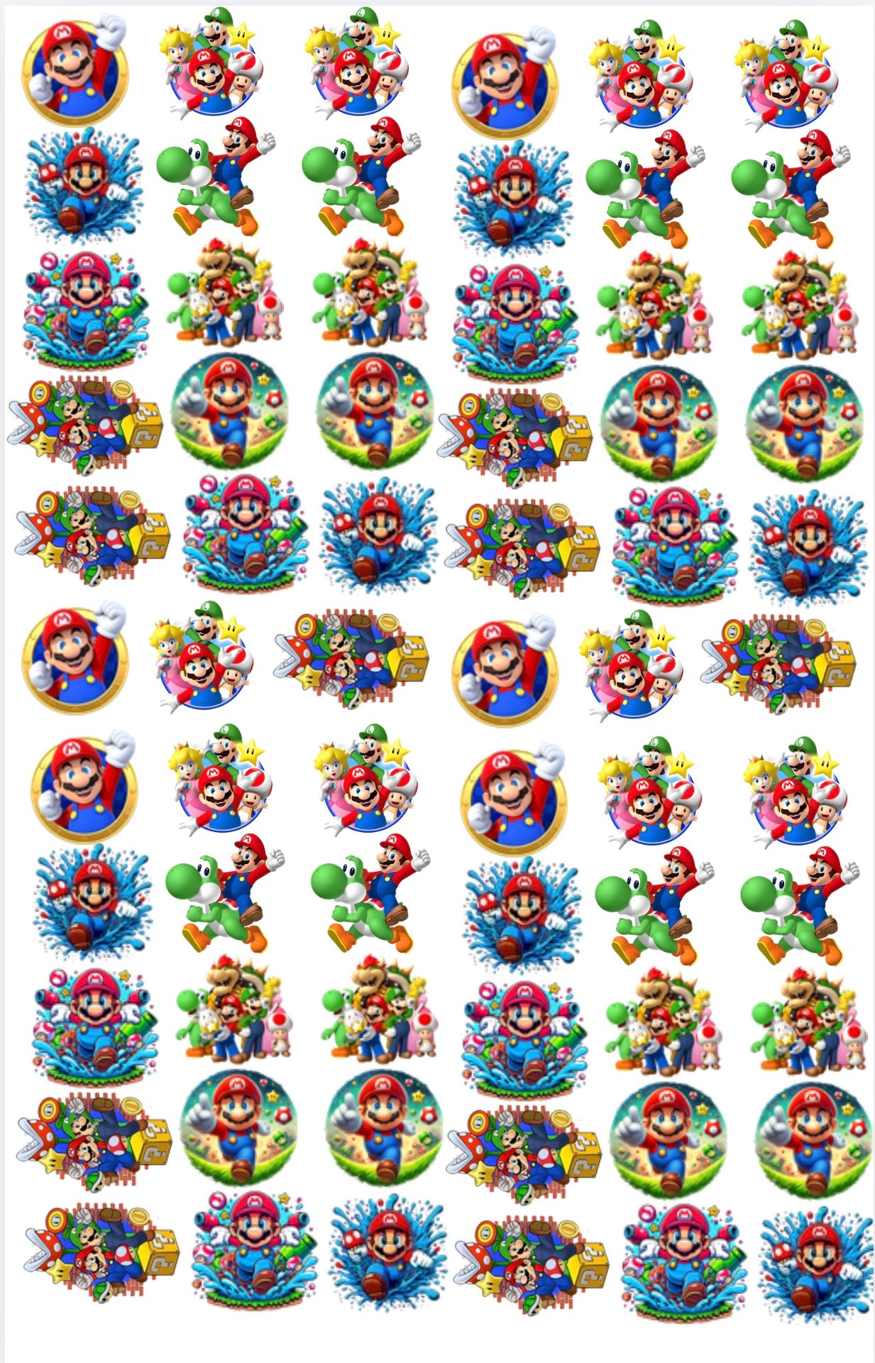 Mario logos