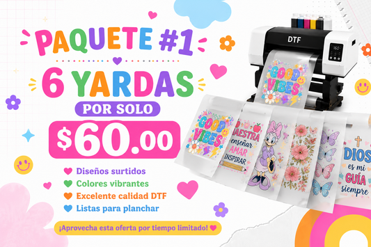 Paquete de 6 yardas