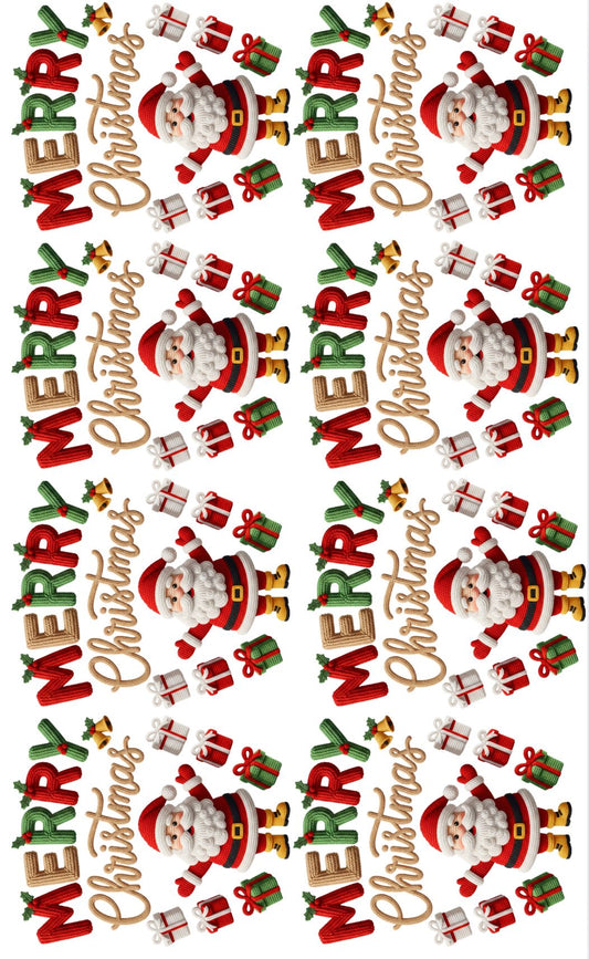 Merry Tejido de Navidad