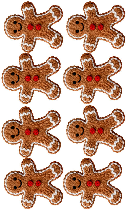Jengibre 1 Tejido de navidad